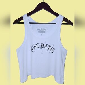 LANA DEL REY "TUNNEL UNDER OCEAN BLVD" CROPPED TANK TOP